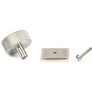 From The Anvil - Brompton Cabinet Knob - 38mm (Square) - Satin Stainless Steel - 47099 - Choice Handles