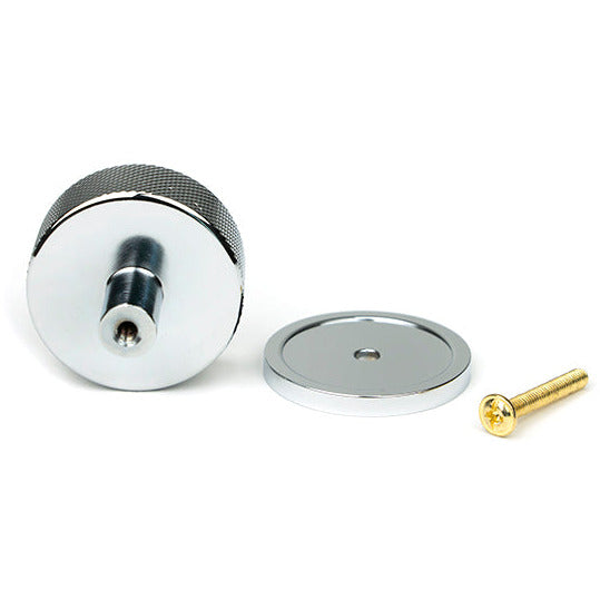 From The Anvil - Brompton Cabinet Knob - 38mm (Plain) - Polished Chrome - 47141 - Choice Handles