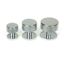From The Anvil - Brompton Cabinet Knob - 38mm (Plain) - Polished Chrome - 47141 - Choice Handles