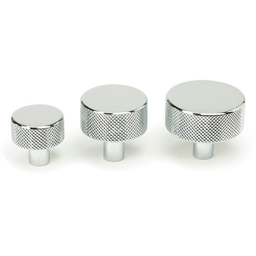 From The Anvil - Brompton Cabinet Knob - 38mm (No rose) - Polished Chrome - 47142 - Choice Handles