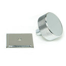From The Anvil - Brompton Cabinet Knob - 38mm (Square) - Polished Chrome - 47144 - Choice Handles