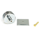 From The Anvil - Brompton Cabinet Knob - 38mm (Square) - Polished Chrome - 47144 - Choice Handles