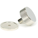 From The Anvil - Brompton Cabinet Knob - 38mm (Plain) - Polished Nickel - 47145 - Choice Handles