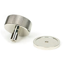 From The Anvil - Brompton Cabinet Knob - 38mm (Plain) - Polished Nickel - 47145 - Choice Handles
