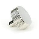 From The Anvil - Brompton Cabinet Knob - 38mm (No rose) - Polished Nickel - 47146 - Choice Handles