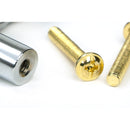 From The Anvil - Half Brompton Pull Handle - Small - Satin Chrome - 47147 - Choice Handles