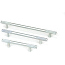 From The Anvil - Half Brompton Pull Handle - Small - Satin Chrome - 47147 - Choice Handles