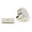 From The Anvil - Brompton Cabinet Knob - 38mm (Square) - Polished Nickel - 47148 - Choice Handles
