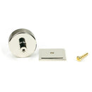 From The Anvil - Brompton Cabinet Knob - 38mm (Square) - Polished Nickel - 47148 - Choice Handles