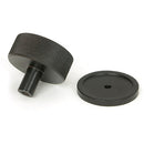 From The Anvil - Brompton Cabinet Knob - 38mm (Plain) - Aged Bronze - 47149 - Choice Handles