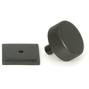 From The Anvil - Brompton Cabinet Knob - 38mm (Square) - Aged Bronze - 47152 - Choice Handles