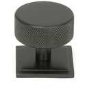 From The Anvil - Brompton Cabinet Knob - 38mm (Square) - Aged Bronze - 47152 - Choice Handles