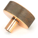 From The Anvil - Brompton Cabinet Knob - 38mm (No rose) - Polished Bronze - 47154 - Choice Handles