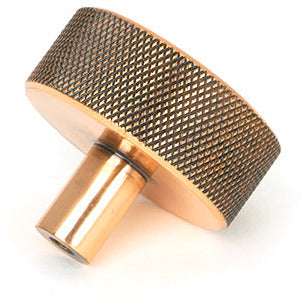 From The Anvil - Brompton Cabinet Knob - 38mm (No rose) - Polished Bronze - 47154 - Choice Handles
