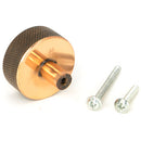 From The Anvil - Brompton Cabinet Knob - 38mm (No rose) - Polished Bronze - 47154 - Choice Handles