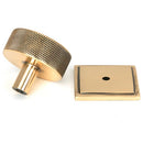 From The Anvil - Brompton Cabinet Knob - 38mm (Square) - Polished Bronze - 47156 - Choice Handles