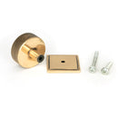 From The Anvil - Brompton Cabinet Knob - 38mm (Square) - Polished Bronze - 47156 - Choice Handles