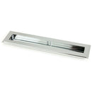 From The Anvil - 250mm Art Deco Rectangular Pull - Polished Chrome - 47176 - Choice Handles
