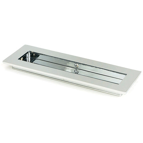 From The Anvil - 175mm Plain Rectangular Pull - Polished Chrome - 47177 - Choice Handles