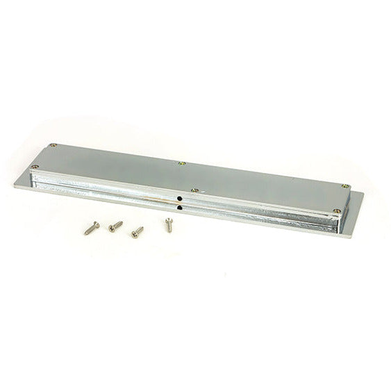 From The Anvil - 250mm Plain Rectangular Pull - Polished Chrome - 47178 - Choice Handles