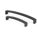 From The Anvil - 5 1/2" Ribbed Pull Handle - Beeswax - 48352 - Choice Handles