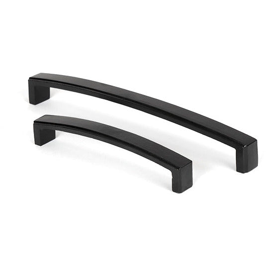 From The Anvil - 9" Ribbed Pull Handle - Black - 48355 - Choice Handles