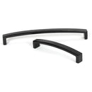 From The Anvil - 9" Ribbed Pull Handle - Black - 48355 - Choice Handles