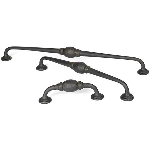From The Anvil - 10" Hammered D Handle - Beeswax - 48356 - Choice Handles