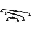 From The Anvil - 10" Hammered D Handle - Black - 48357 - Choice Handles