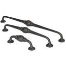 From The Anvil - 13 1/2" Hammered D Handle - Beeswax - 48358 - Choice Handles