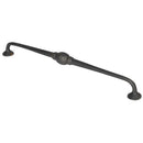 From The Anvil - 13 1/2" Hammered D Handle - Beeswax - 48358 - Choice Handles