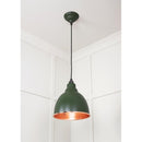From The Anvil - Brindley Pendant in Heath - Hammered Copper - 49500H - Choice Handles