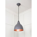 From The Anvil - Brindley Pendant in Bluff - Smooth Copper - 49500SBL - Choice Handles