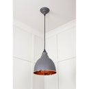From The Anvil - Brindley Pendant in Bluff - Smooth Copper - 49500SBL - Choice Handles