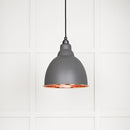 From The Anvil - Brindley Pendant in Bluff - Smooth Copper - 49500SBL - Choice Handles