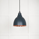 From The Anvil - Brindley Pendant in Soot - Smooth Copper - 49500SSO - Choice Handles