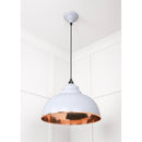 From The Anvil - Harborne Pendant in Birch - Hammered Copper - 49501BI - Choice Handles
