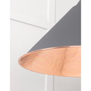 From The Anvil - Hockley Pendant in Bluff - Smooth Copper - 49503SBL - Choice Handles