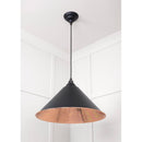 From The Anvil - Hockley Pendant in Elan Black - Smooth Copper - 49503SEB - Choice Handles