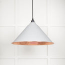 From The Anvil - Hockley Pendant in Flock - Smooth Copper - 49503SF - Choice Handles