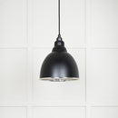 From The Anvil - Brindley Pendant in Elan Black - Smooth Nickel - 49504EB - Choice Handles