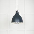 From The Anvil - Brindley Pendant in Soot - Smooth Nickel - 49504SO - Choice Handles