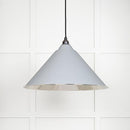 From The Anvil - Hockley Pendant in Birch - Smooth Nickel - 49506BI - Choice Handles