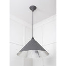 From The Anvil - Hockley Pendant in Bluff - Smooth Nickel - 49506BL - Choice Handles