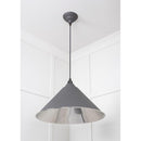 From The Anvil - Hockley Pendant in Bluff - Smooth Nickel - 49506BL - Choice Handles