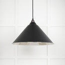 From The Anvil - Hockley Pendant in Elan Black - Smooth Nickel - 49506EB - Choice Handles
