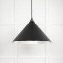 From The Anvil - Hockley Pendant in Elan Black - Smooth Nickel - 49506EB - Choice Handles