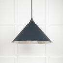 From The Anvil - Hockley Pendant in Soot - Smooth Nickel - 49506SO - Choice Handles