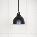 From The Anvil - Brindley Pendant in Elan Black - Accent - 49507EB - Choice Handles
