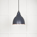 From The Anvil - Brindley Pendant in Slate - Accent - 49507SL - Choice Handles